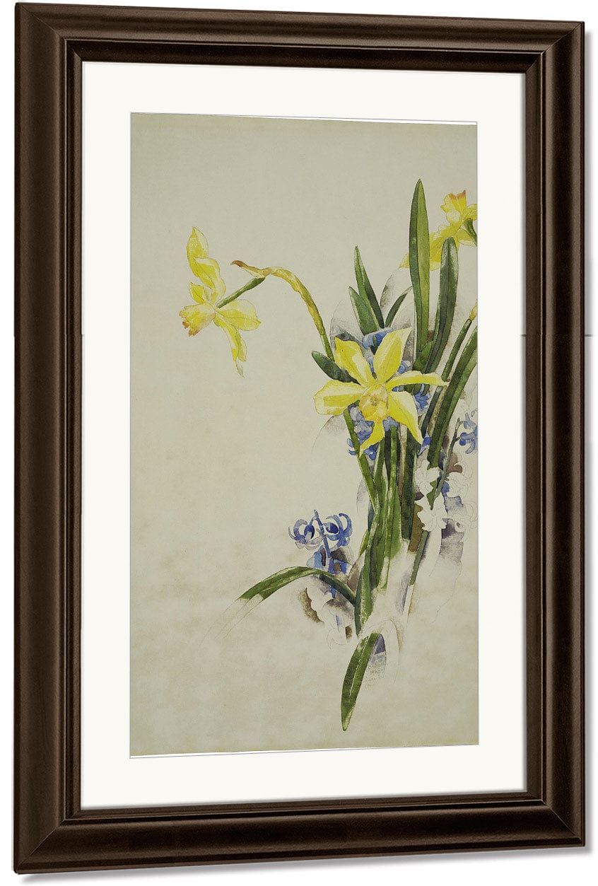 Jonquils By Charles Demuth Fine Art Print
