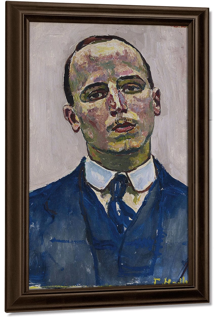 Josef Mu Ller 1916 Art Nouveau By Ferdinand Hodler Fine Art Print