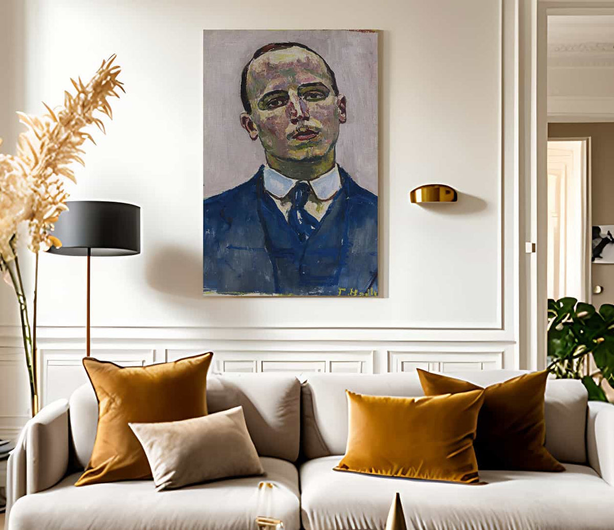 Josef Mu Ller 1916 Art Nouveau By Ferdinand Hodler Fine Art Print