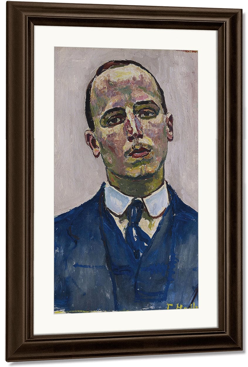 Josef Mu Ller 1916 Art Nouveau By Ferdinand Hodler Fine Art Print