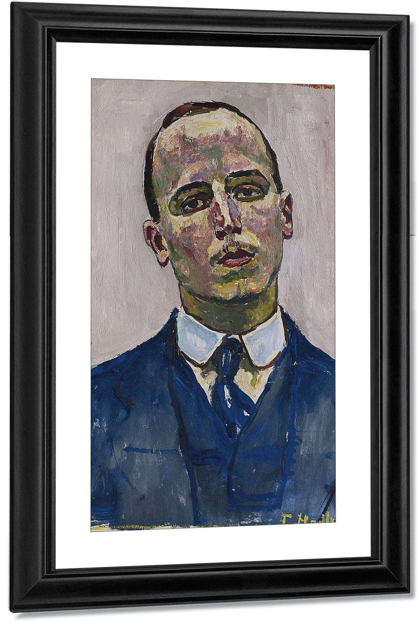 Josef Mu Ller 1916 Art Nouveau By Ferdinand Hodler Fine Art Print