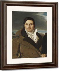 Joseph Antoine Moltedo By Jean Auguste Dominique Ingres Fine Art Print