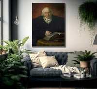 Joseph Hardcastle By William Etty Fine Art Print