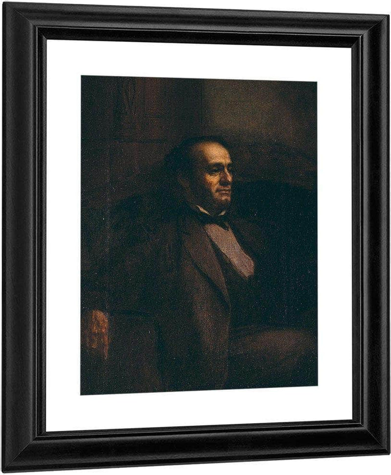 Joseph Warren Of Troy, New York By Eastman Johnson Fine Art Print