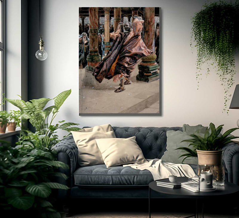 Judas Returns The Money By James Tissot Fine Art Print