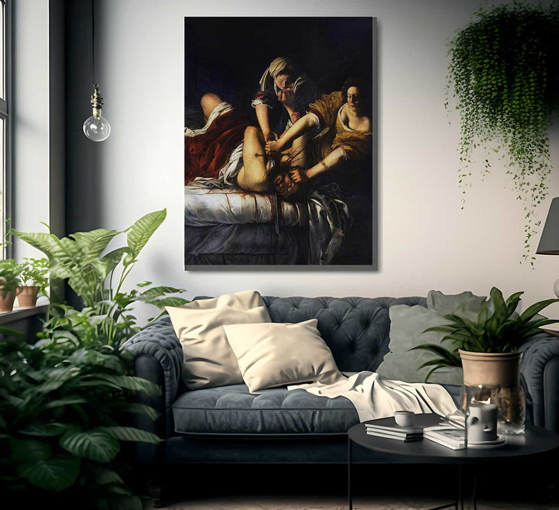 Judith Beheading Holofernes 1620 By Artemisia Gentileschi Fine Art Print