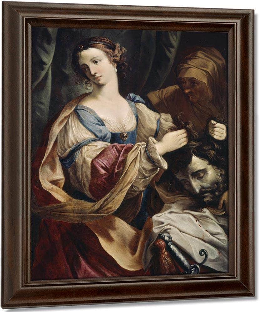 Judith With The Head Of Holofernes 1660 By Elisabetta Sirani Fine Art Print