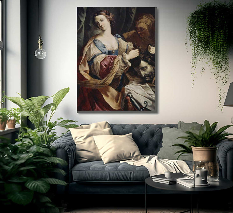 Judith With The Head Of Holofernes 1660 By Elisabetta Sirani Fine Art Print
