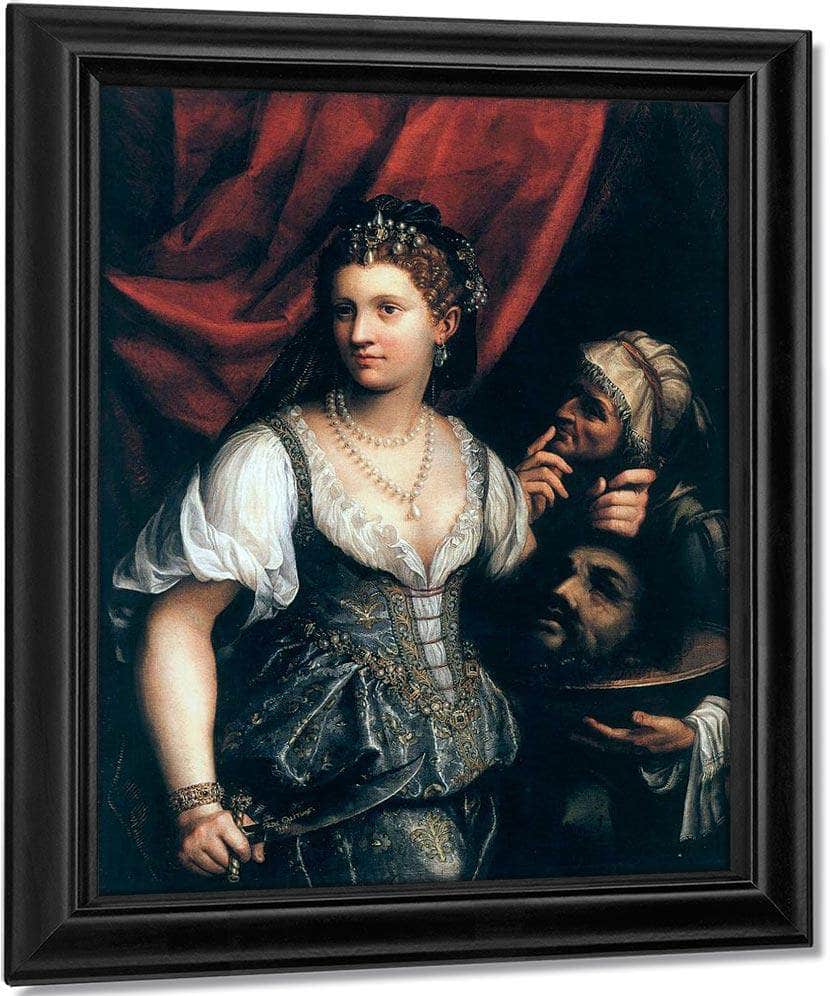 Judith With The Head Of Holophernes 1596 By Fede Galizia Fine Art Print