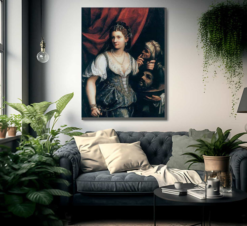 Judith With The Head Of Holophernes 1596 By Fede Galizia Fine Art Print