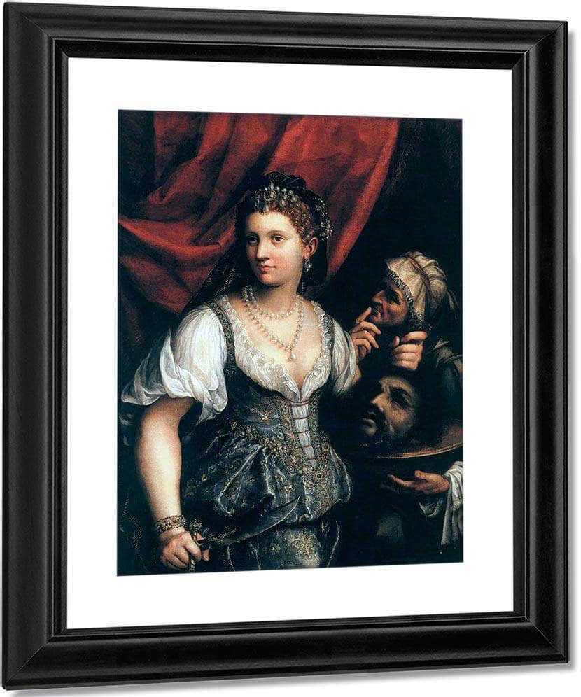 Judith With The Head Of Holophernes 1596 By Fede Galizia Fine Art Print