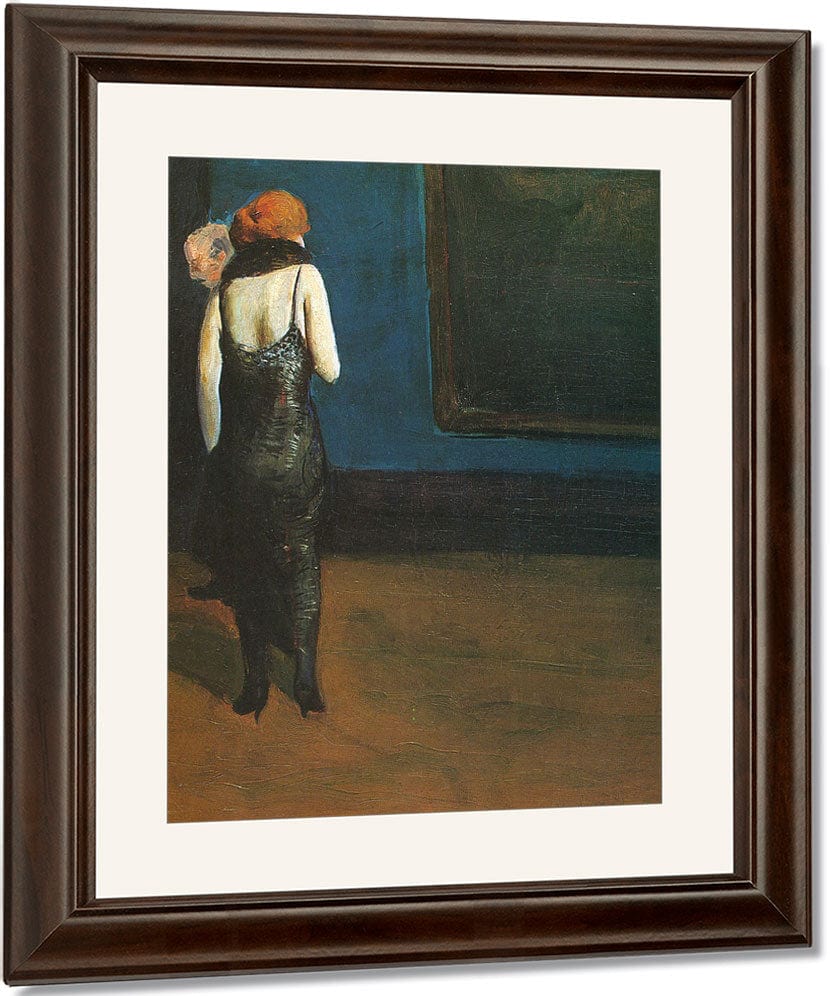 Juliana Force At The Whitney Studio Club 1921 By Guy Pene Du Bois Fine Art Print