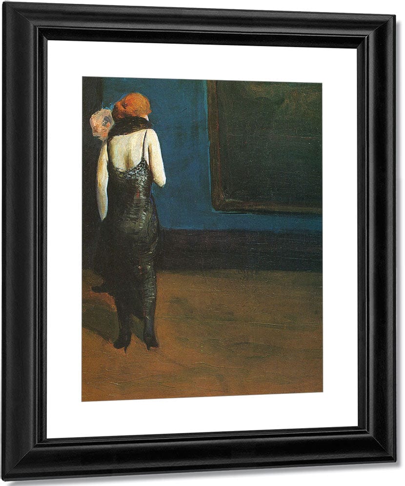Juliana Force At The Whitney Studio Club 1921 By Guy Pene Du Bois Fine Art Print