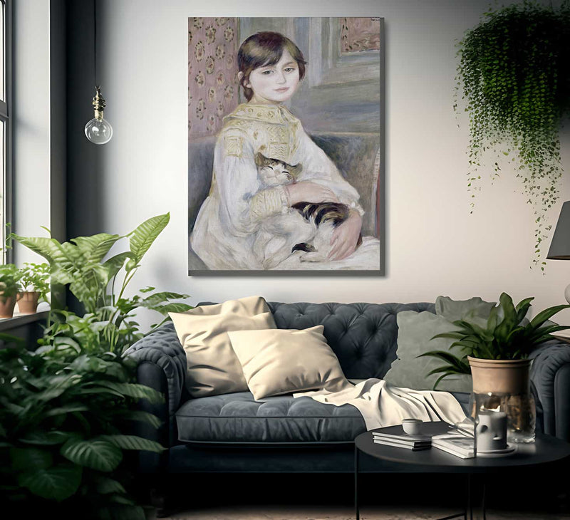 Julie Manet 1 By Pierre Auguste Renoir Fine Art Print