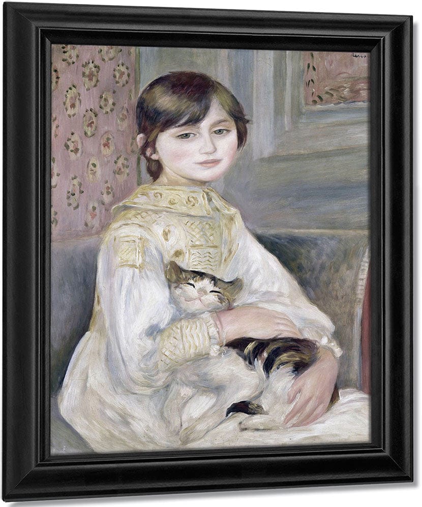 Julie Manet By Pierre Auguste Renoir Fine Art Print