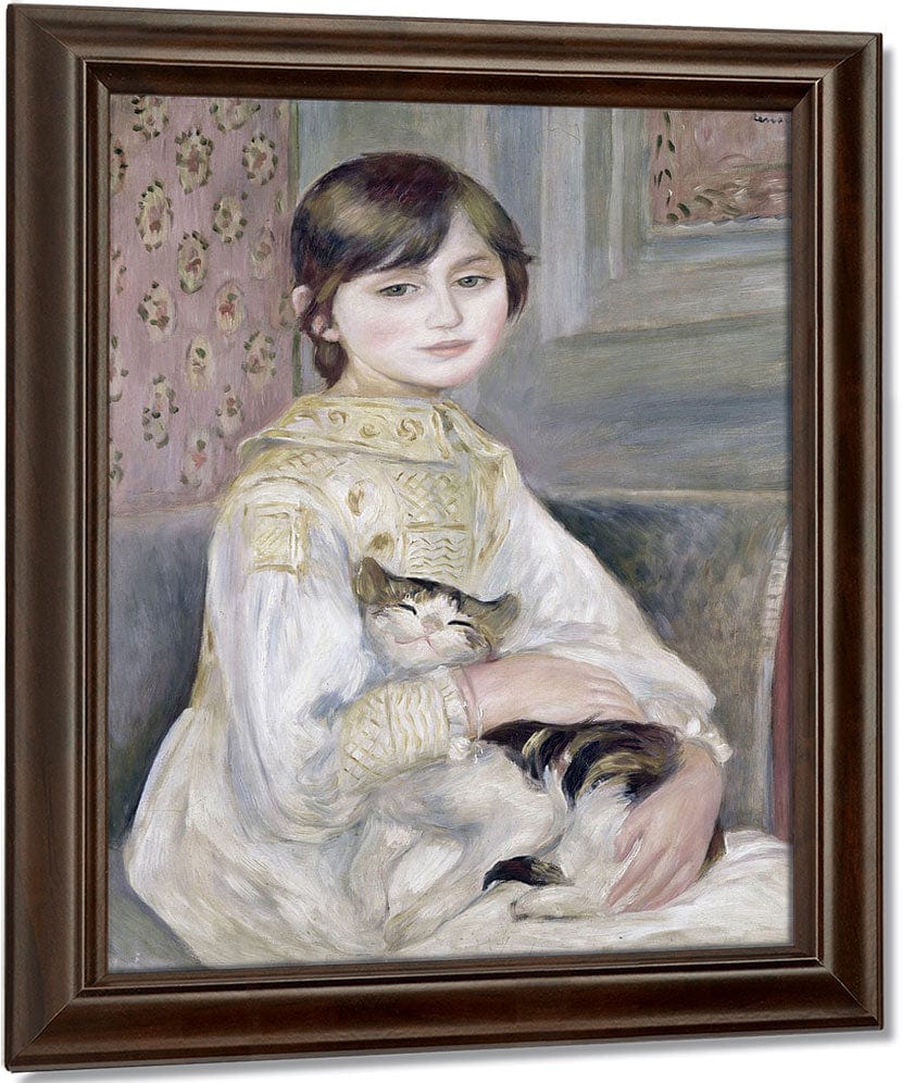 Julie Manet By Pierre Auguste Renoir Fine Art Print