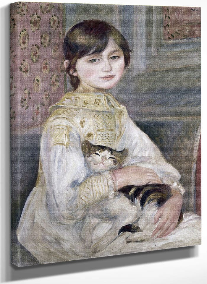 Julie Manet By Pierre Auguste Renoir Fine Art Print