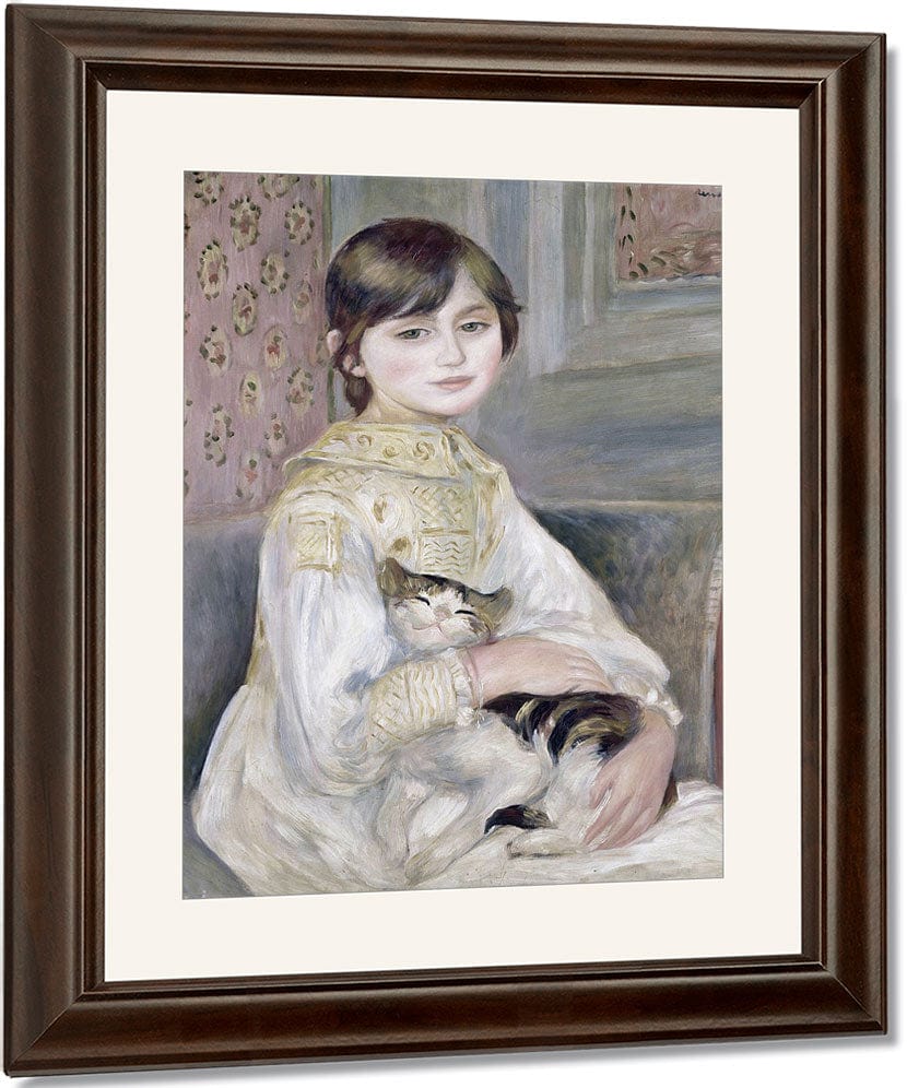 Julie Manet By Pierre Auguste Renoir Fine Art Print