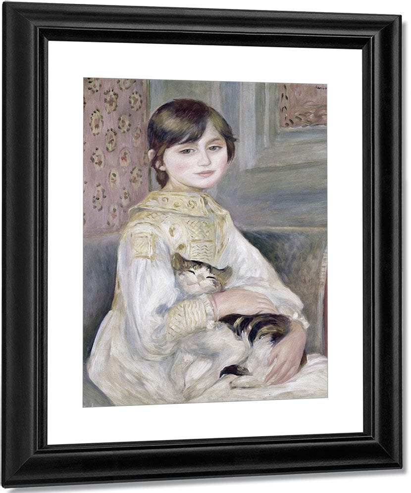 Julie Manet By Pierre Auguste Renoir Fine Art Print