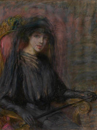 Julienne By Alice Pike Barney Fine Art Print