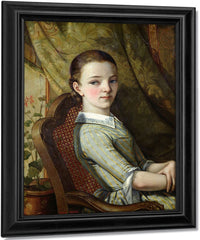 Juliette Courbet (1831 1915) By Jean Desire Gustave Courbet Fine Art Print