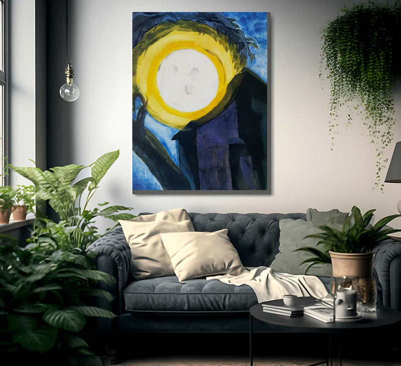 June Moon By Oscar Bluemner Fine Art Print