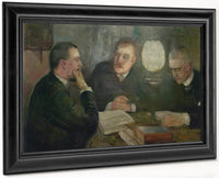 Jurisprudence 1887 By Edvard Munch Fine Art Print