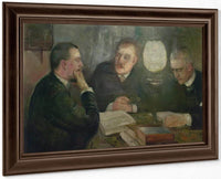 Jurisprudence 1887 By Edvard Munch Fine Art Print