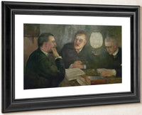 Jurisprudence 1887 By Edvard Munch Fine Art Print