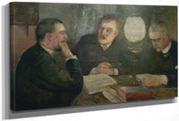 Jurisprudence 1887 By Edvard Munch Fine Art Print