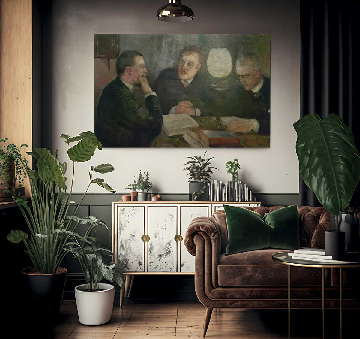 Jurisprudence 1887 By Edvard Munch Fine Art Print