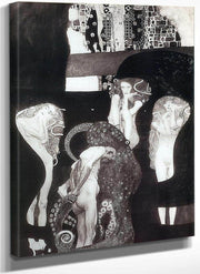 Jurispudence, 1907 By Gustav Klimt Fine Art Print