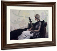 Just A Couple Of Girls By Harry Wilson Watrous Fine Art Print