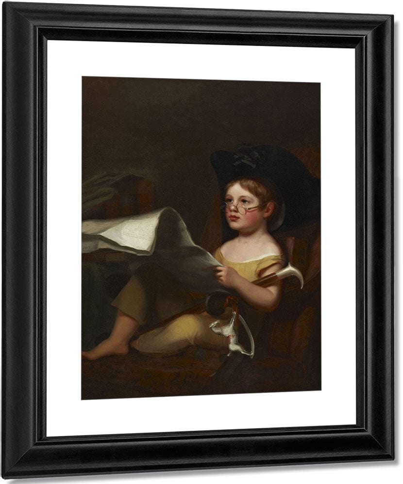 Juvenile Ambition (Grandfather's Hobby) By Thomas Sully Fine Art Print