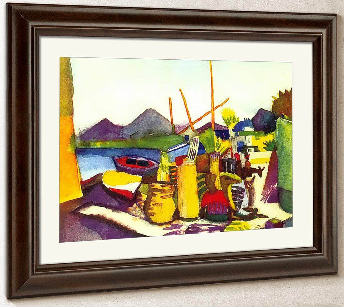 Kairouan Iii By August Macke Fine Art Print