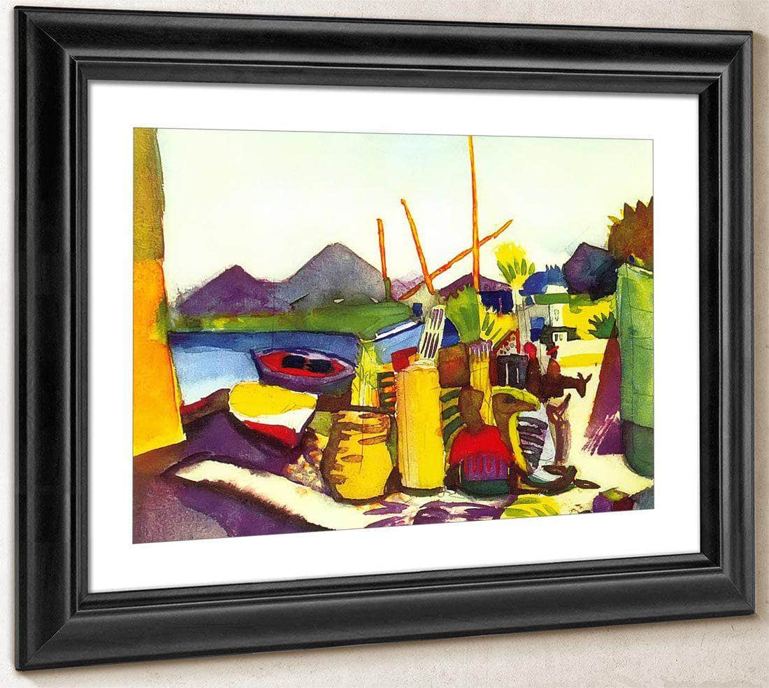 Kairouan Iii By August Macke Fine Art Print