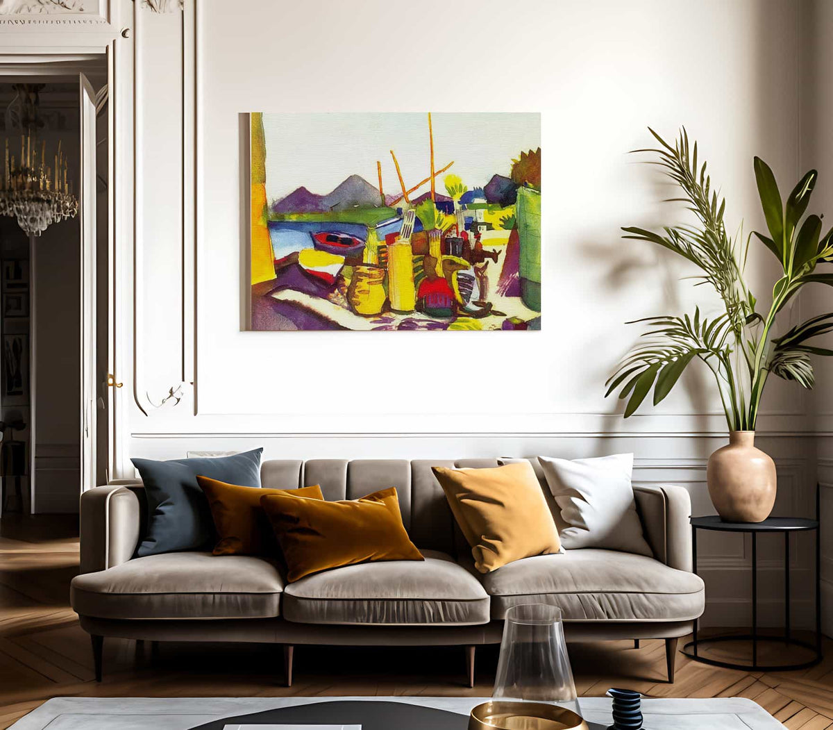 Kairouan Iii By August Macke Fine Art Print