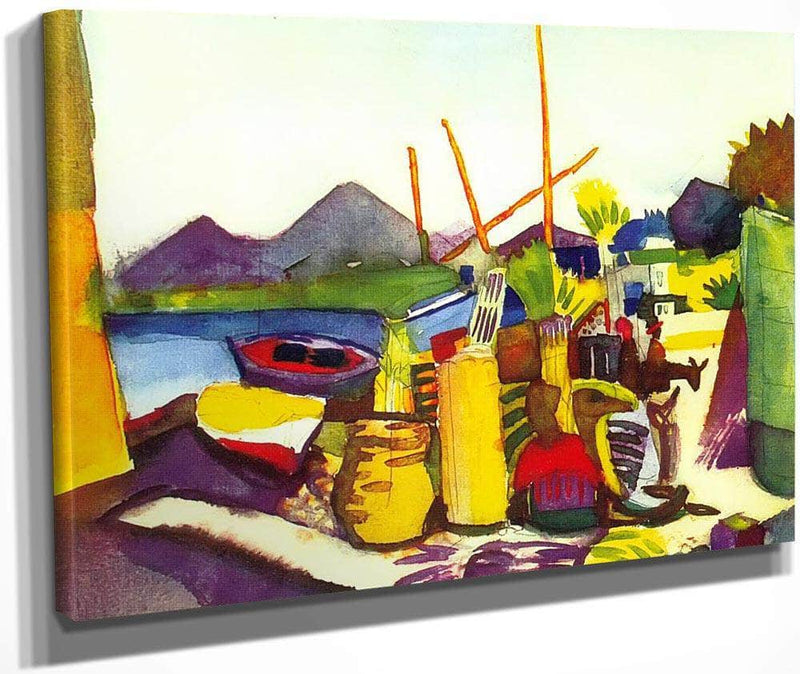 Kairouan Iii By August Macke Fine Art Print