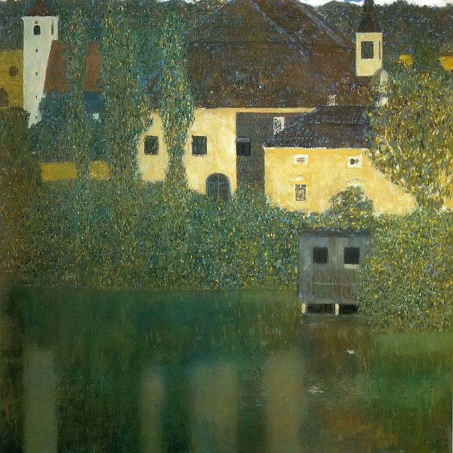 Kammer Castle On The Attersee I By Gustav Klimt Fine Art Print