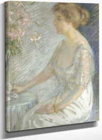 Katherine Hemmick Johnson By Alice Pike Barney Fine Art Print