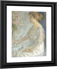 Katherine Hemmick Johnson By Alice Pike Barney Fine Art Print