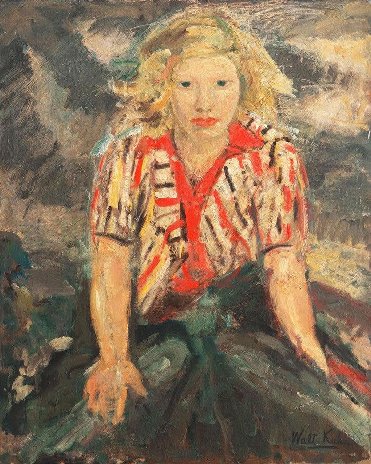 Kathy By Walt Kuhn Fine Art Print