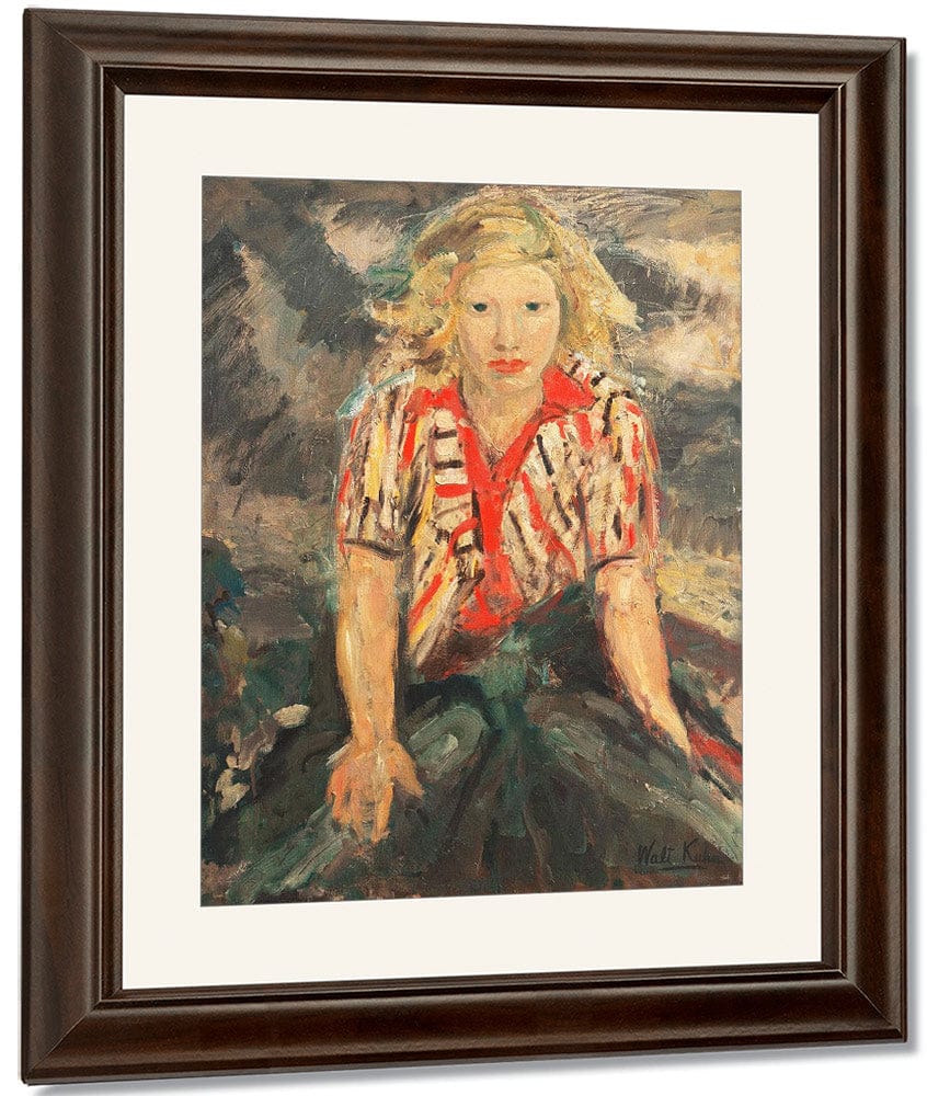 Kathy By Walt Kuhn Fine Art Print