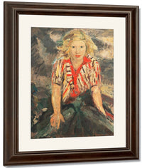 Kathy By Walt Kuhn Fine Art Print