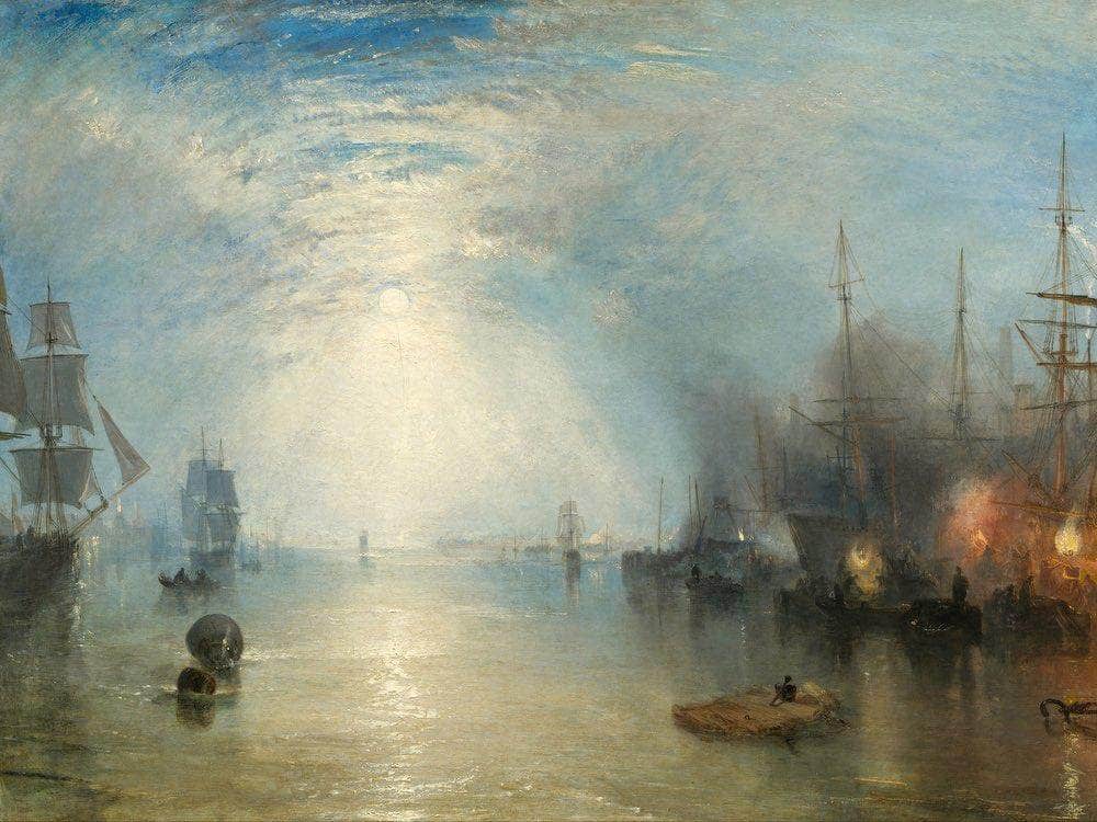Keelmen Heaving In Coals By Moonlight 1835 1 By Joseph Mallord William Turner Fine Art Print