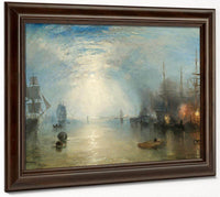 Keelmen Heaving In Coals By Moonlight 1835 1 By Joseph Mallord William Turner Fine Art Print
