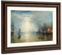 Keelmen Heaving In Coals By Moonlight 1835 1 By Joseph Mallord William Turner Fine Art Print