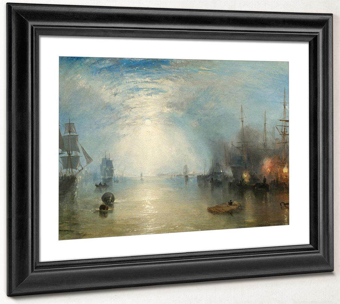 Keelmen Heaving In Coals By Moonlight 1835 1 By Joseph Mallord William Turner Fine Art Print