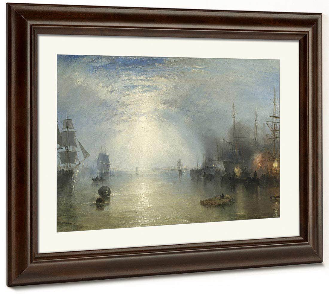 Keelmen Heaving In Coals By Moonlight By Joseph Mallord William Turner Fine Art Print
