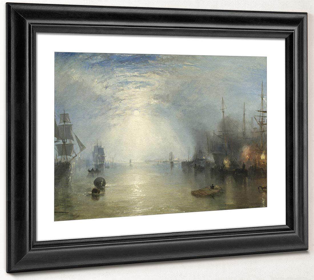 Keelmen Heaving In Coals By Moonlight By Joseph Mallord William Turner Fine Art Print